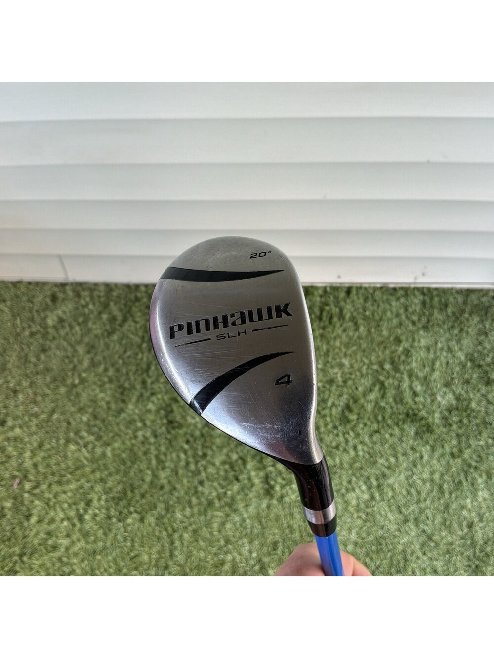 Pinhawk SLH Single Length 4 Hybrid 20 RH Graphite FGS Plus Blue Shaft Karma Grip